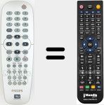Replacement remote control for 242254900587