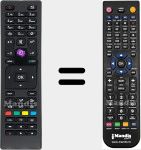 Replacement remote control for RC 4875 (30087730)