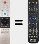 Mando a distancia sustituto de CT-8528 (30099677)
