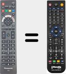 Replacement remote control for R3PA23 (398GR08BEPSN0002UI)