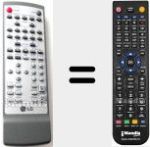 Replacement remote control for 6710RCUF01A