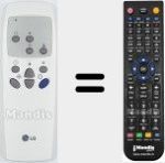 Replacement remote control for 6711A20041E