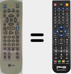 Mando a distancia sustituto de 6711R1P065A