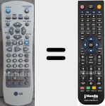 Mando a distancia sustituto de 6711R1P065B