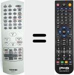 T&eacute;l&eacute;commande pour remplacer SER0111 (6711R2N080E)