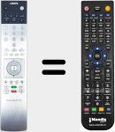 Télécommande pour remplacer Sound Projector (89900A07)