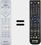 Télécommande pour remplacer YKF463-001 (996599002342)