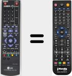 Replacement remote control for AKB73155301