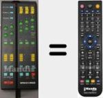 Replacement remote control for ALGOL TVC 11 MONITOR
