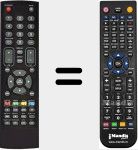 Télécommande pour remplacer MW26BL