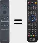 Replacement remote control for BN59-01329B