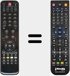 Replacement remote control for HTRD06A