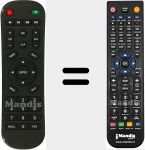 Mando a distancia sustituto de CL720D-1