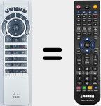Télécommande pour remplacer Cisco004
