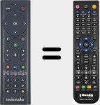 Télécommande pour remplacer DWT765MM