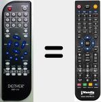 Replacement remote control for MMP390