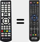 Télécommande pour remplacer Dune HD (HDTV)
