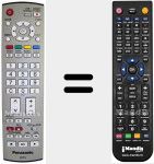 Mando a distancia sustituto de EUR7651070