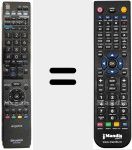 Mando a distancia sustituto de GA 841 WJSA