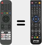 Mando a distancia sustituto de GMS32A2 (RC45250)