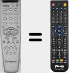 Replacement remote control for RC 2340 (20128523)