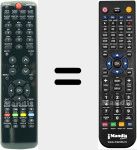 Télécommande pour remplacer HTR-D10 (0094001284A)