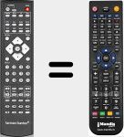 Télécommande pour remplacer AVR161