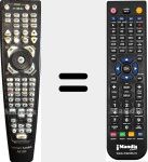 T&eacute;l&eacute;commande pour remplacer AVR 5500