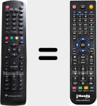 Replacement remote control for CEDLED32HD5