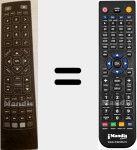Télécommande pour remplacer INOV472517