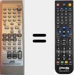 Replacement remote control for RM-SRVNB90E (BI600NB9004B)