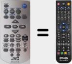 Télécommande pour remplacer RM-SUXVJ3-WJ
