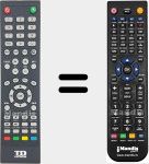 Télécommande pour remplacer K48DLS6F