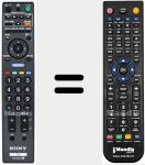 Mando a distancia sustituto de REMCON958