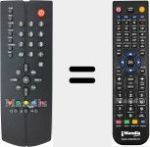Replacement remote control for L8Y187R
