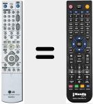 Télécommande pour remplacer 6711R1P108D