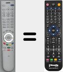 Replacement remote control for RC4 (89800A01)