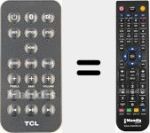 Replacement remote control for MA06250AG18RC1