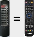 Mando a distancia sustituto de RC4001PM (3070100010088)