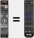 Télécommande pour remplacer RC026SR (30701020600AM)