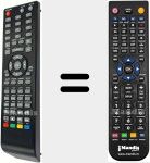 Mando a distancia sustituto de MINEO-21.5