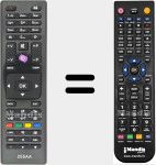 Replacement remote control for 255AA (MV-255AA)