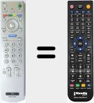 Replacement remote control for RMED005 (MV-RMED005)