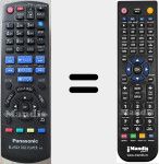 T&eacute;l&eacute;commande pour remplacer N2QAYB000576