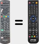 Replacement remote control for N2QAYB001134