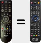 Replacement remote control for NPG (RC-02A)