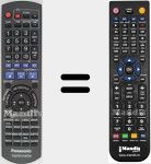 Replacement remote control for N2QAYB000097