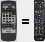 Replacement remote control for AXD7110 (CU-XR032)