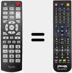 Télécommande pour remplacer REMCON686