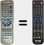 T&eacute;l&eacute;commande pour remplacer N2QAKB000041